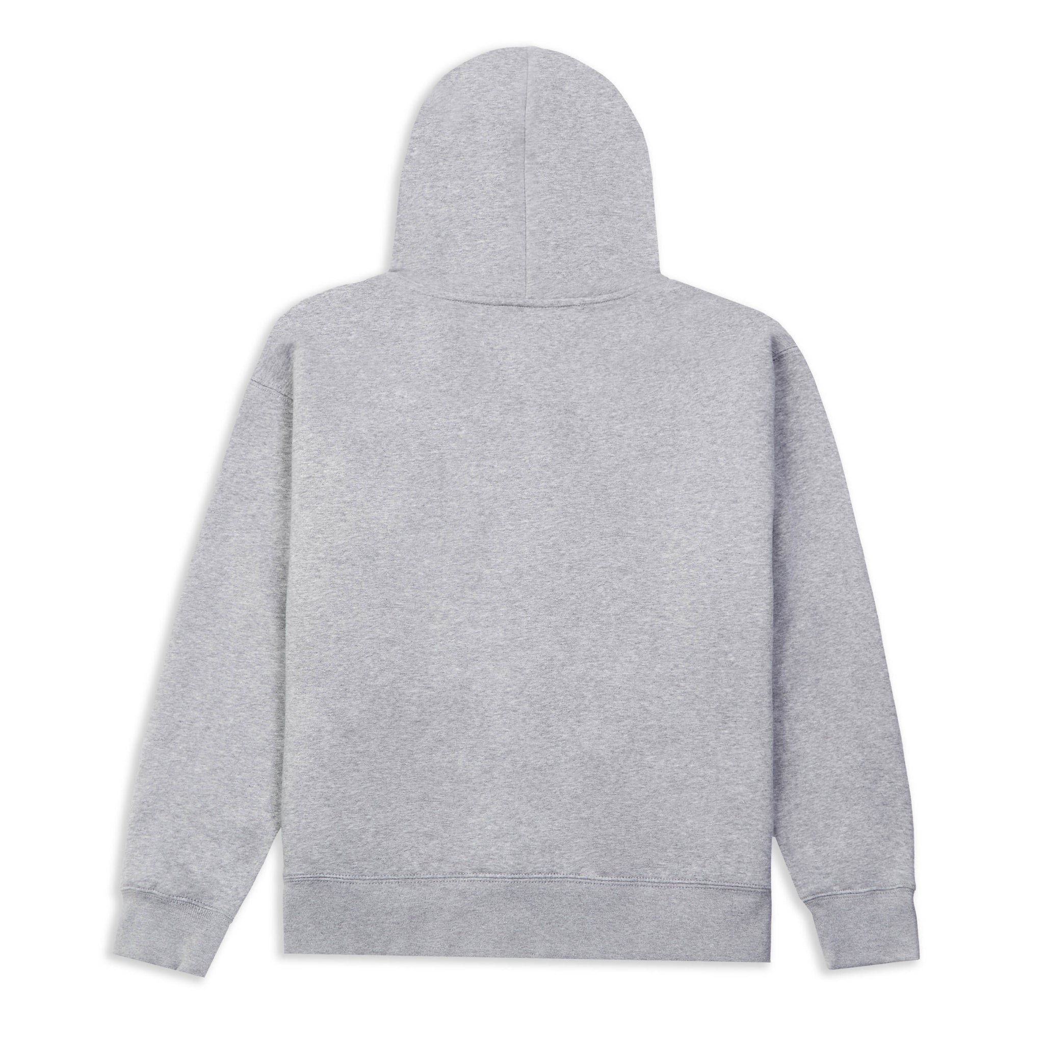 Grey Appliqué Embroidered Zip Up