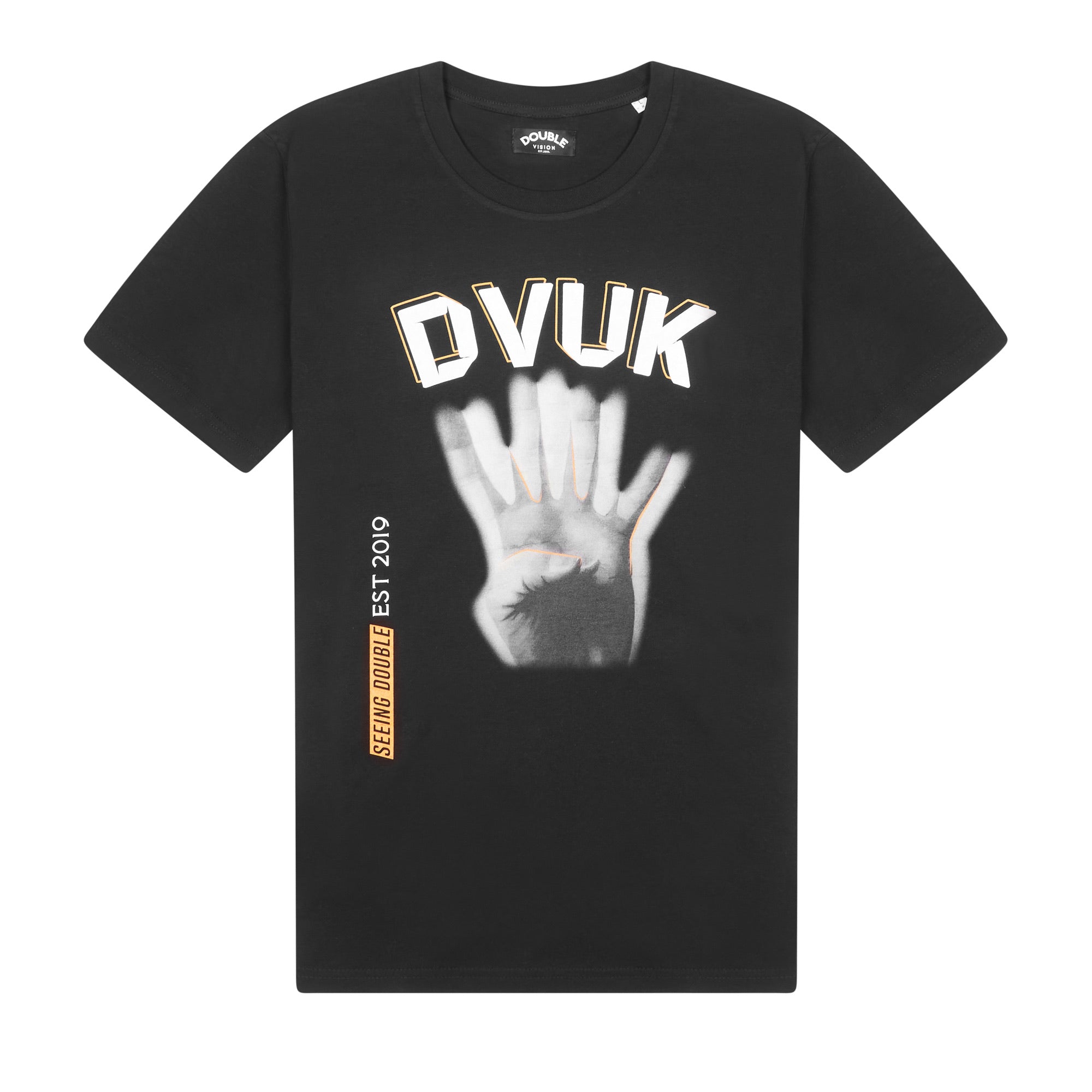 DVUK Orange Hand Tee